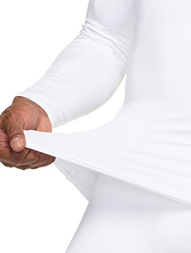 men's thermal underwear set, microfiber soft fleece lined long johns, winter warm base layer top & bottom men's thermal underwear set, microfiber soft fleece lined long johns, winter warm base layer top & bottom