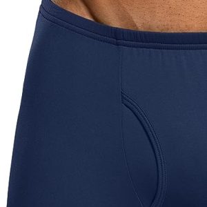 men's thermal underwear set, microfiber soft fleece lined long johns, winter warm base layer top & bottom